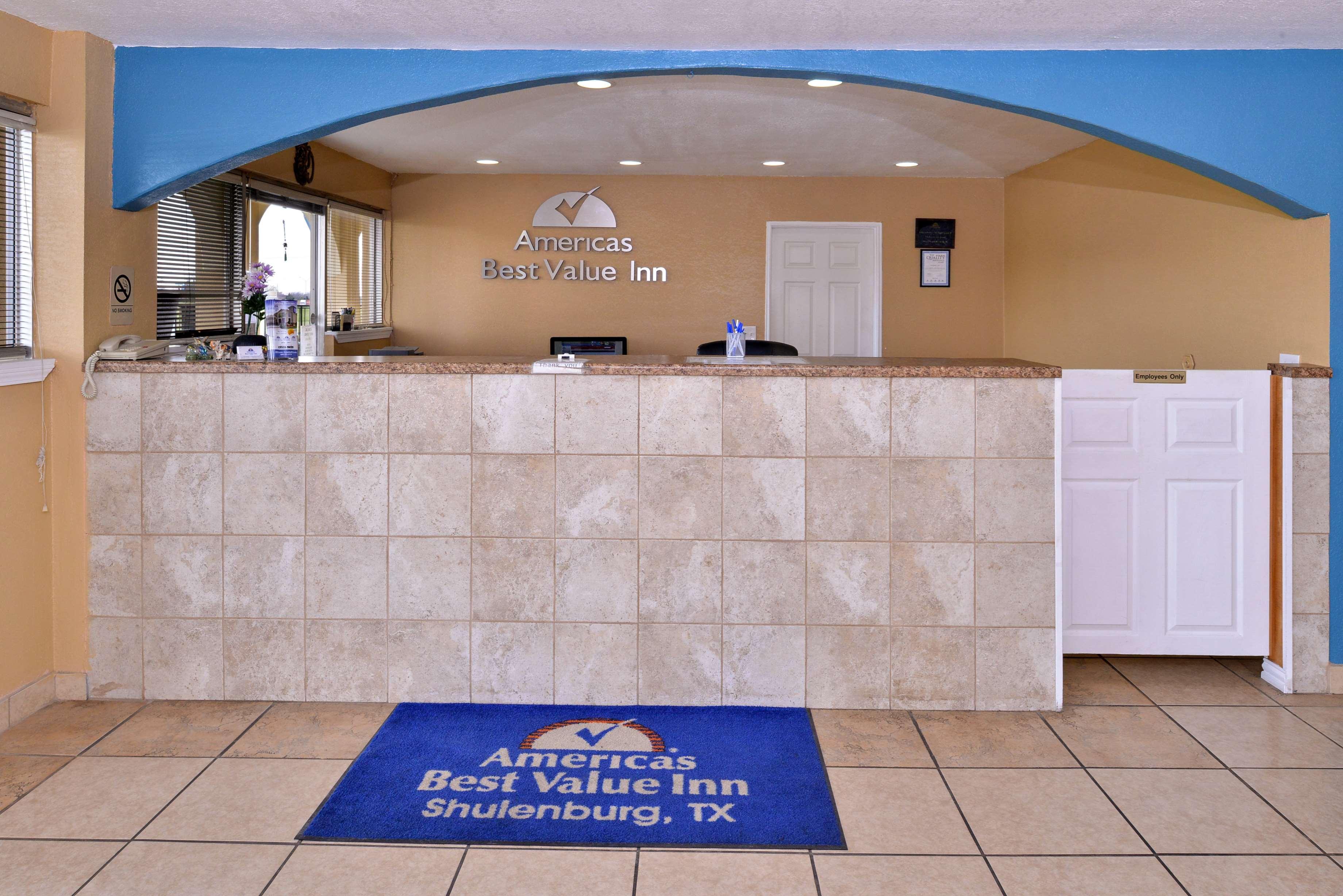 Americas Best Value Inn Schulenburg Exterior foto